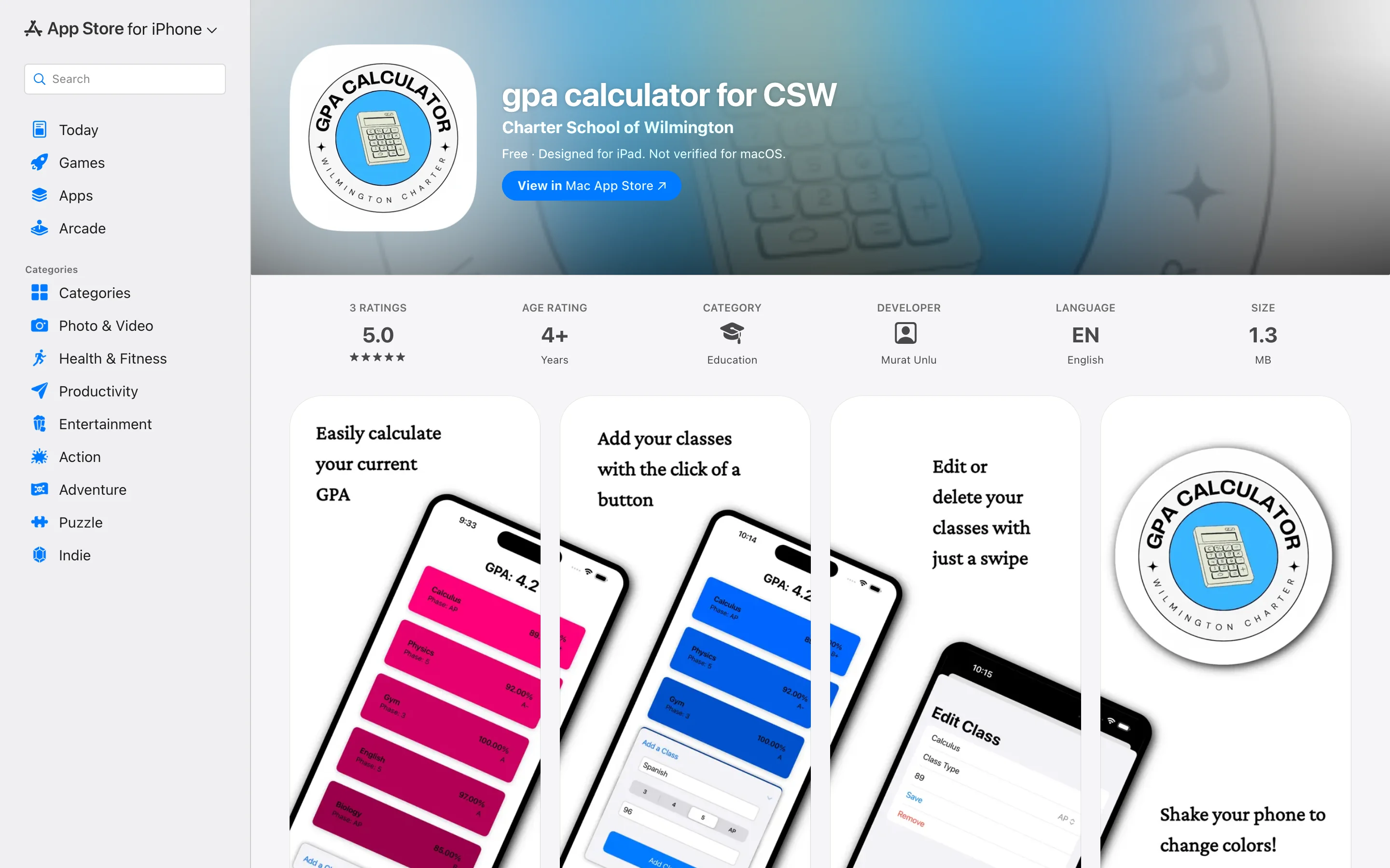 GPA Calculator for CSW screenshot 5