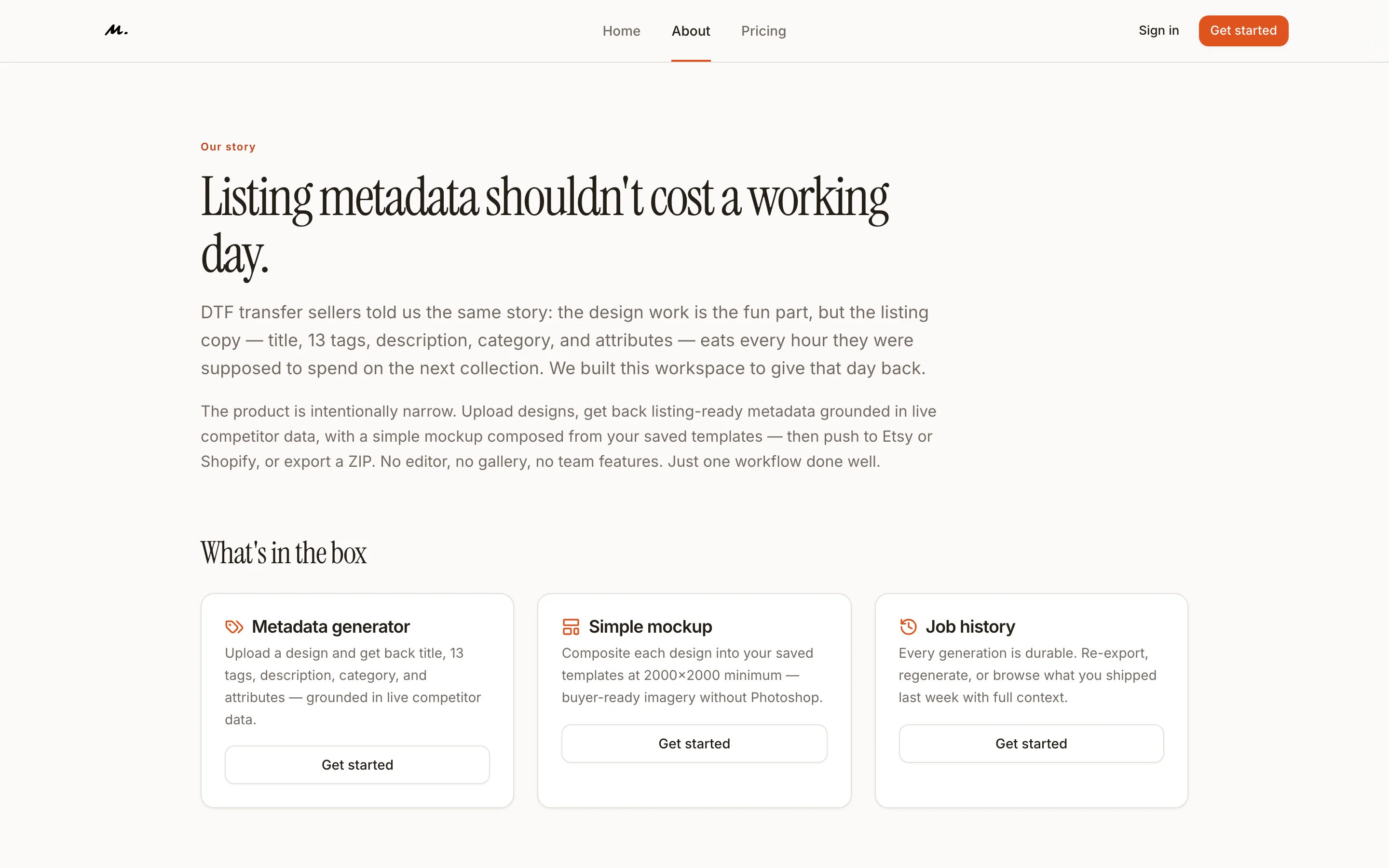 Mirra screenshot 3