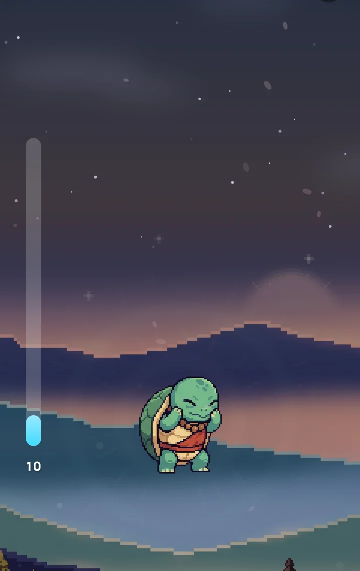 Floating Monk, a feedback game where the monk rises as focus deepens.