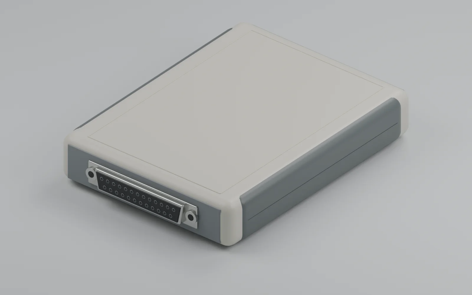 Render of the EEG amplifier the app talks to.