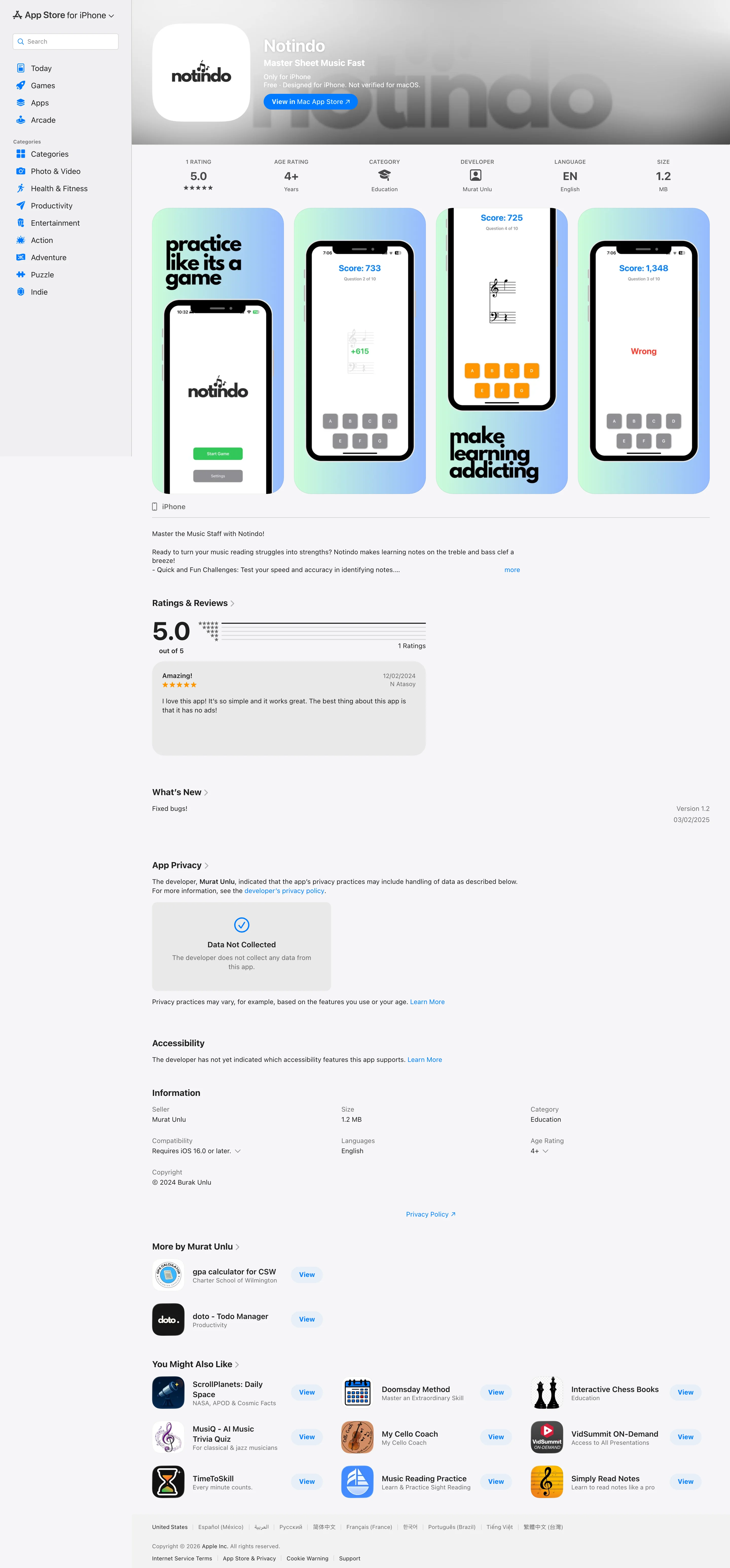 Notindo screenshot 2