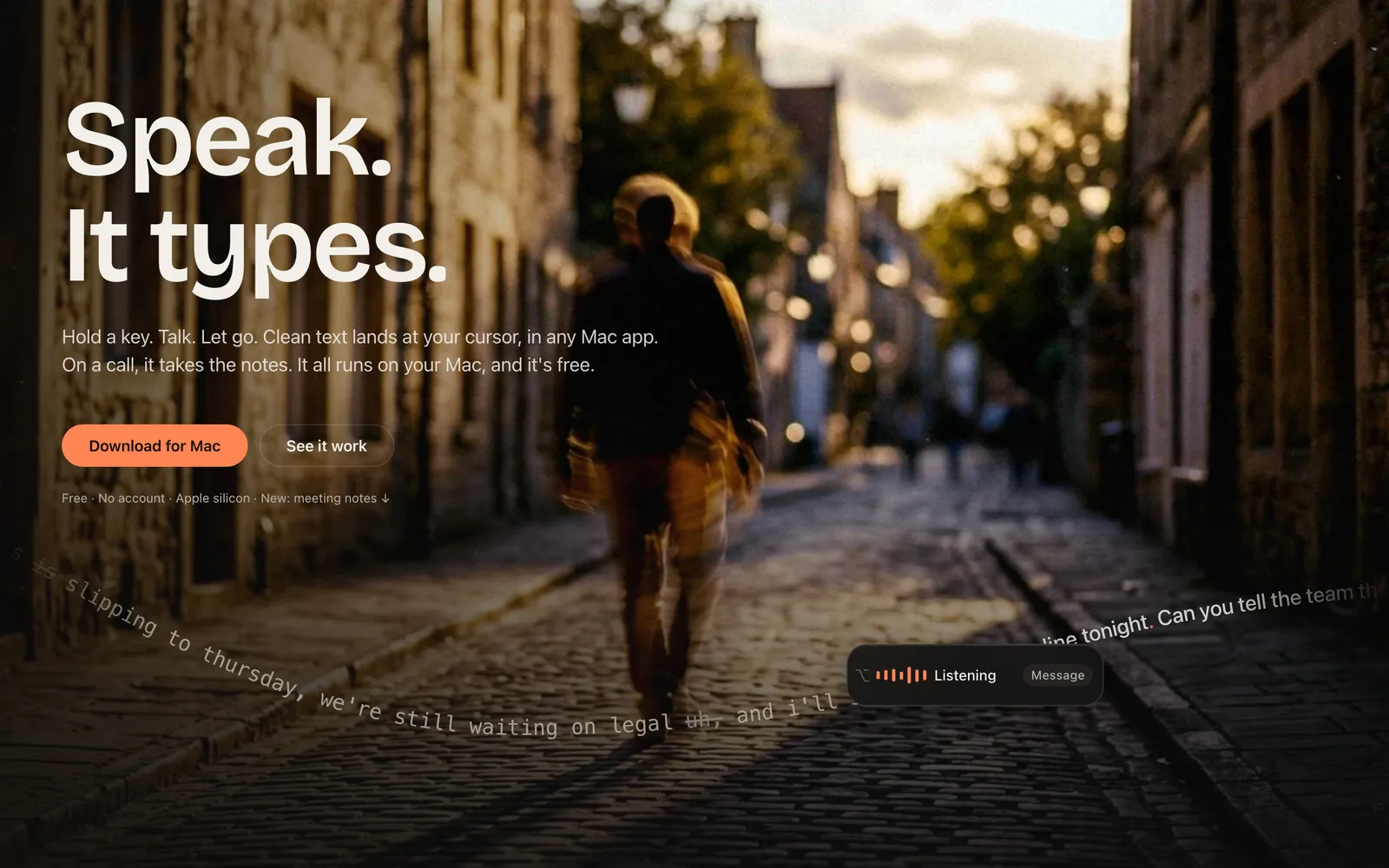 The Sayly home page.